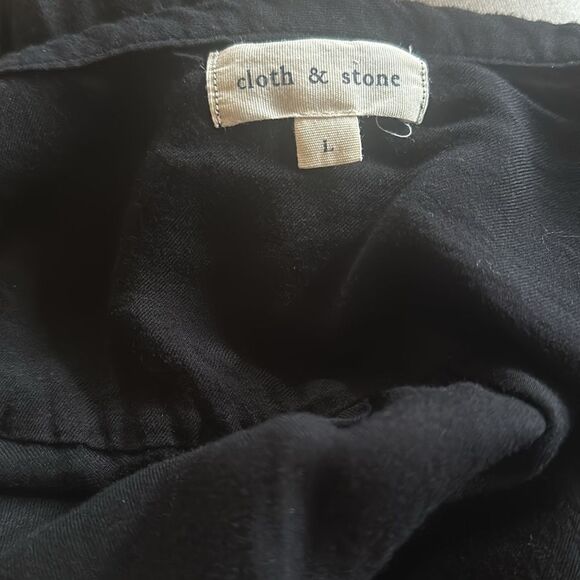 Cloth & Stone blouse L (7002) - Picture 5 of 6